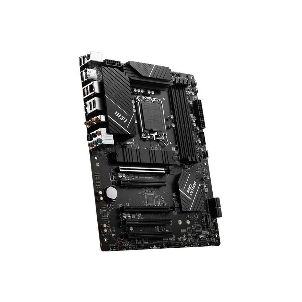 Материнська плата MSI PRO B760-P WIFI DDR4 - зображення 4