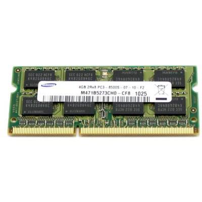 Модуль пам'яті для ноутбука SoDIMM DDR3 4GB 1066 MHz Samsung (SAM-4GB-DDR3-1066-S) - зображення 1