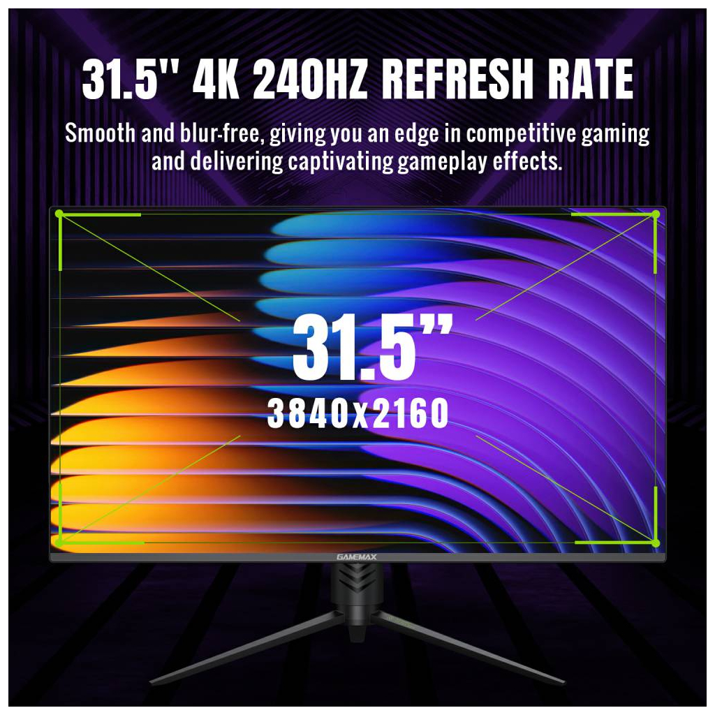 Монітор Gamemax GMX32UCDM - зображення 5