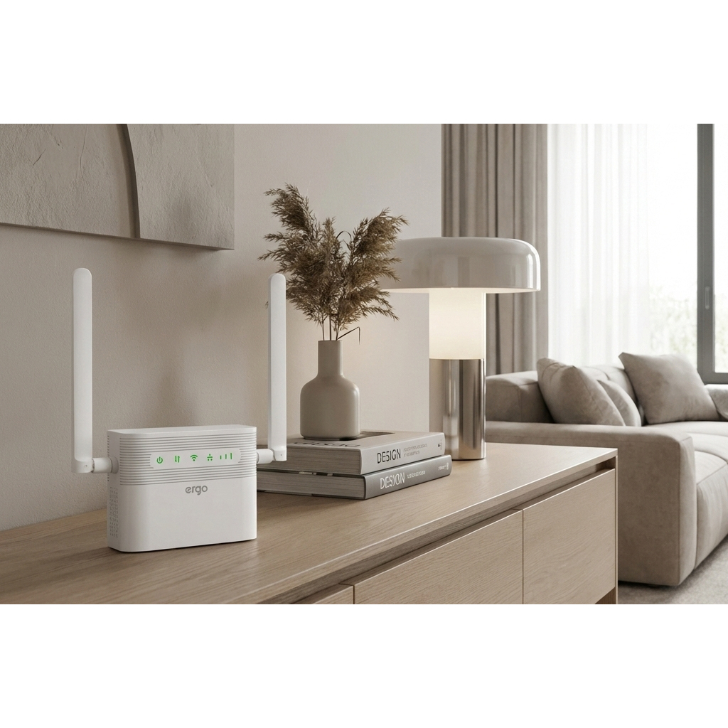 Маршрутизатор Ergo R023 w/battery - зображення 6