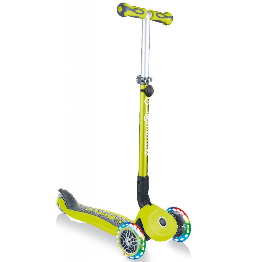 Самокат Globber Go Up Deluxe Lights Led 5 в 1 зелений (646-106) - зображення 6