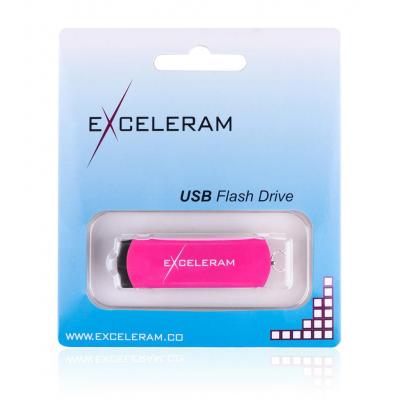 USB флеш накопичувач eXceleram 64GB P2 Series Rose/Black USB 3.1 Gen 1 (EXP2U3ROB64) - зображення 8