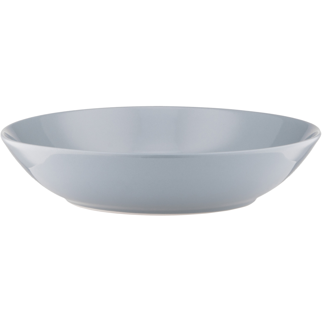 Тарілка Ardesto Capri, 630мл, 20см, порцеляна, блакитний (AR0620CB) - зображення 1