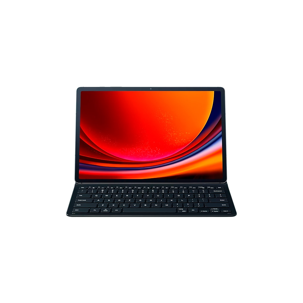 Чохол до планшета Samsung Samsung Tab S9+ Book Cover Keyboard Slim Black (EF-DX810BBEGUA) - зображення 2
