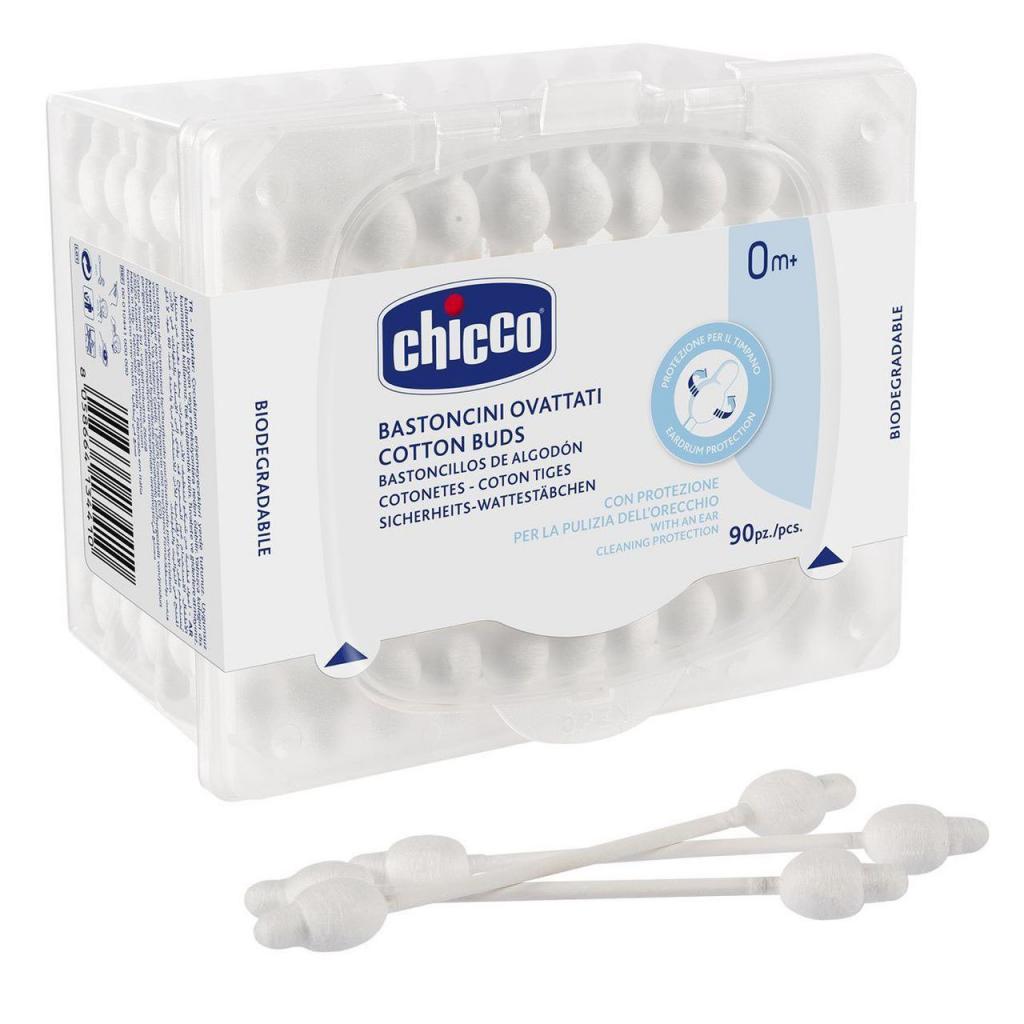 Ватні палички Chicco бавовняні 90 шт (10441.00) - изображение 1