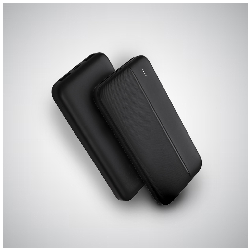Батарея універсальна TheGeneral 20000mah Vim, Micro-USB, USB Type C, black (40012719-01) - зображення 2