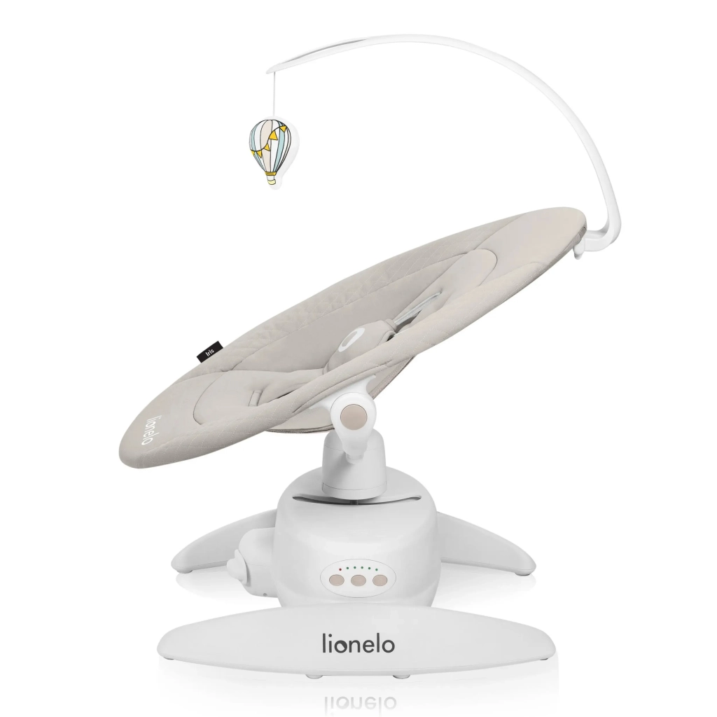 Крісло-гойдалка Lionelo Iris Beige sand (LO-IRIS BEIGE SAND) - зображення 2