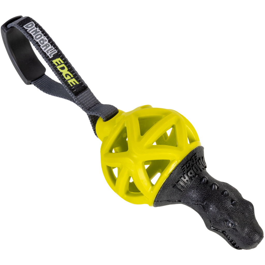 Іграшка для собак GiGwi Push to mute Дінобол Т-рекс Едж 28 см (2329) - зображення 1