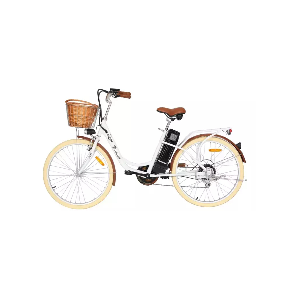 Електровелосипед Like.Bike Loon (White) 360 Wh (657843) - зображення 3