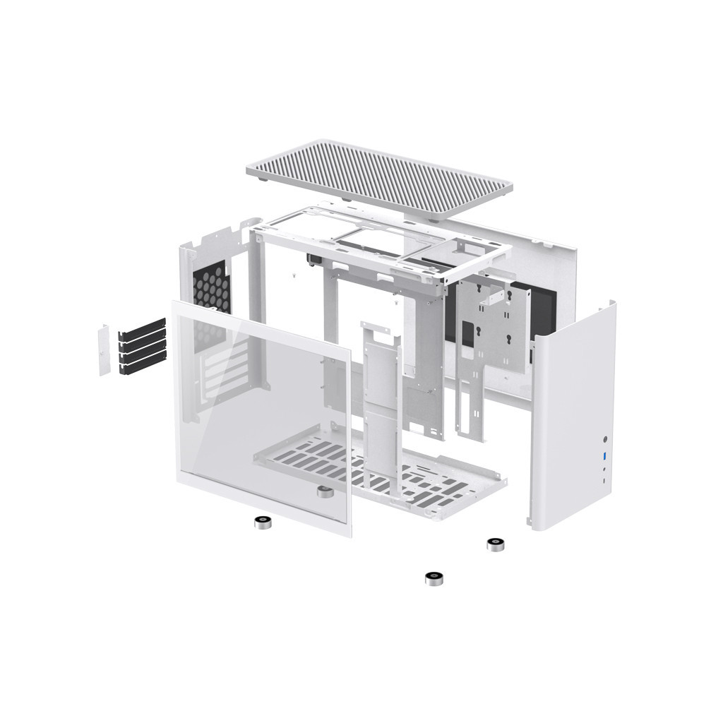 Корпус JONSBO D30 White - зображення 12