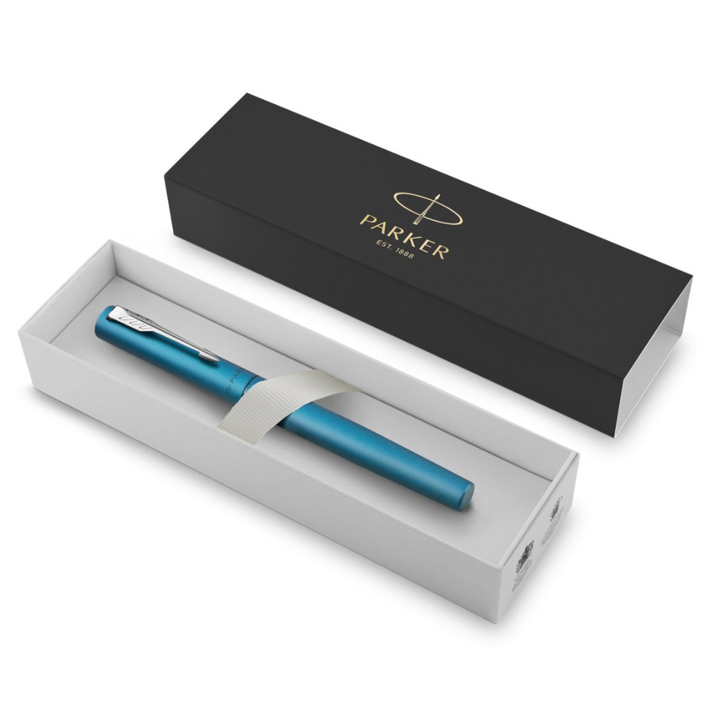 Ручка пір'яна Parker VECTOR 17 XL Metallic Teal CT  FP F (06 211) - зображення 4
