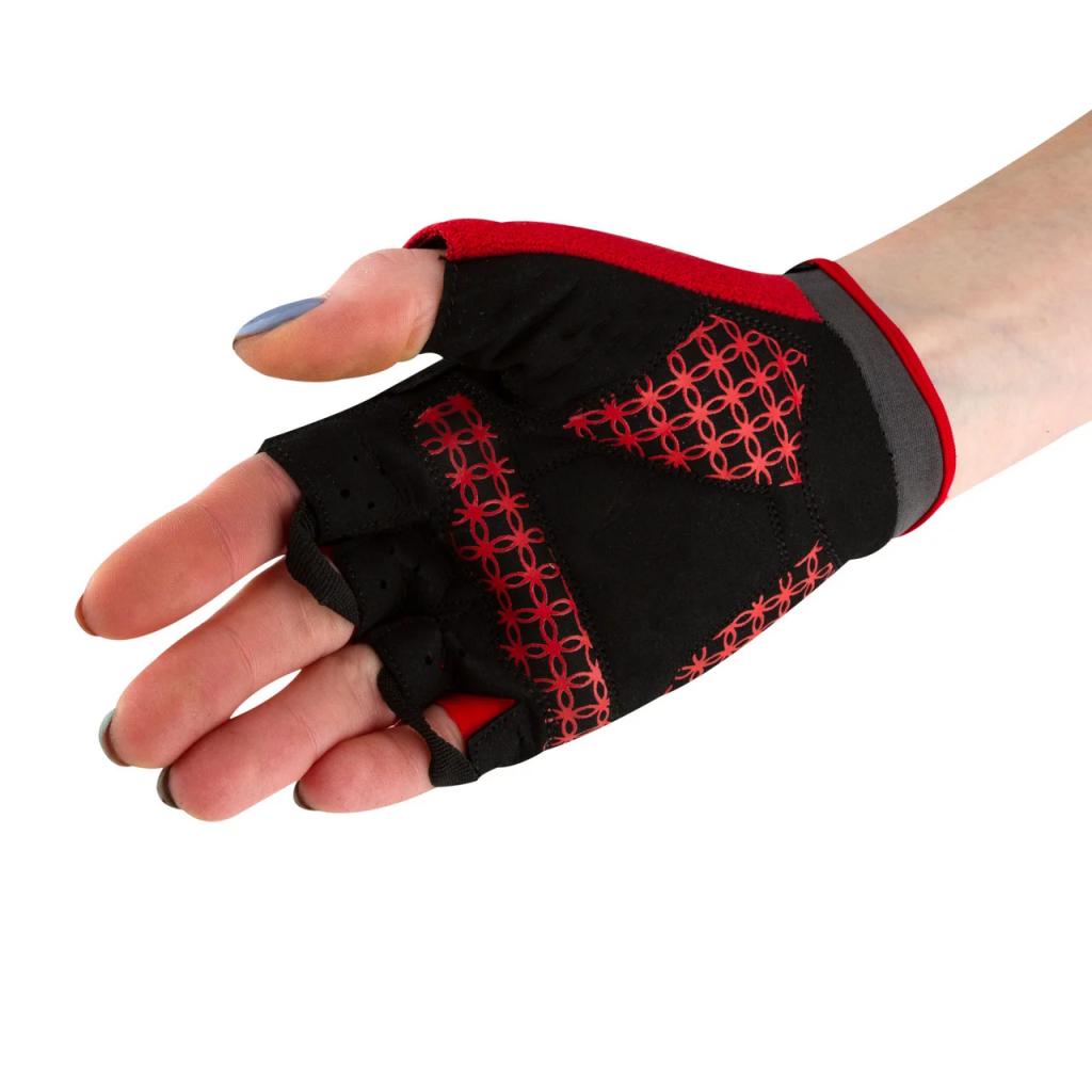 Велорукавиці PowerPlay Women 5284 Red XS (5284A_XS_Red) - изображение 4