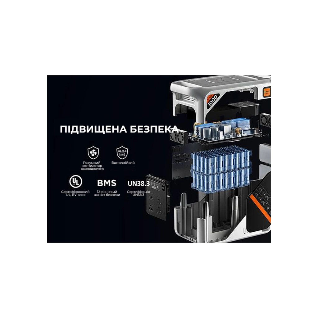 Зарядна станція Litheli 1800W 1069Wh (U20EH17-0U200) - зображення 3