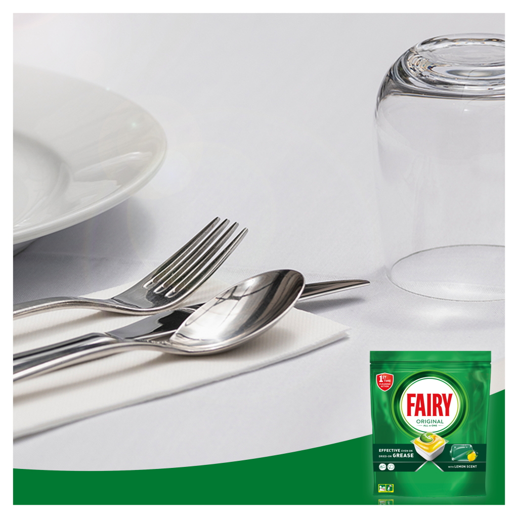 Таблетки для посудомийних машин Fairy Original All in One Lemon 29 шт. (8006540726891/8700216237314) - изображение 3