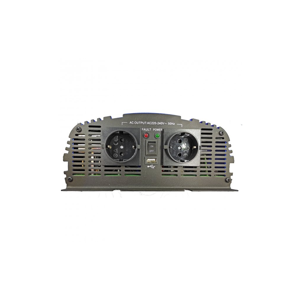 Автомобільний інвертор 12V/220V MS-2500 2500W, approximate sinusoid, USB, Shuko*2 Tommatech (29448) - изображение 3