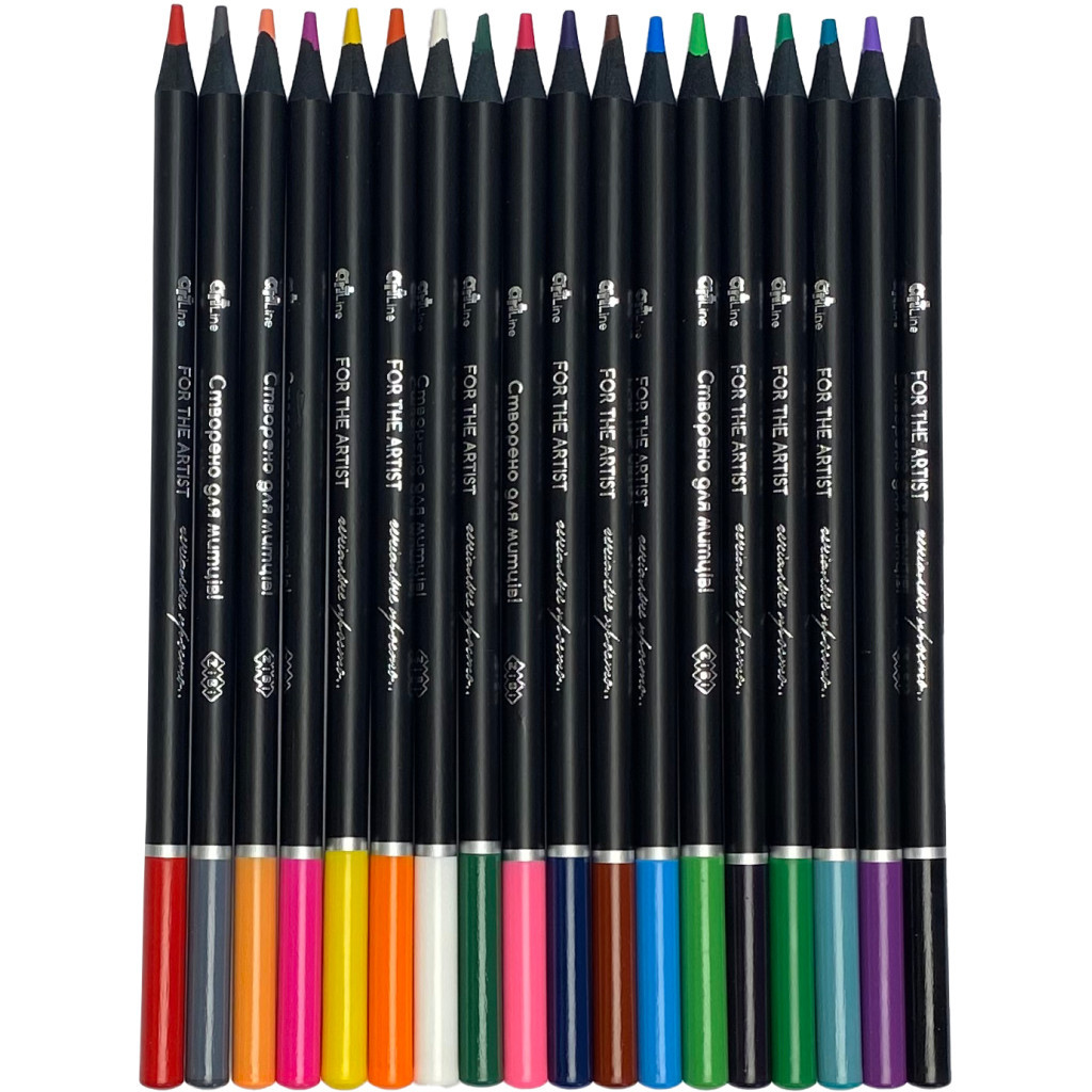 Олівці кольорові ZiBi Art Line круглі 18 кольорів (ZB.2433) - зображення 3