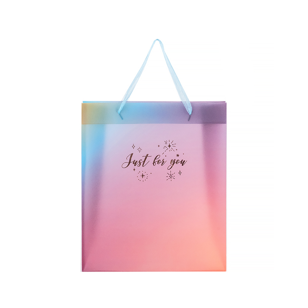 Подарунковий пакет Axent пластиковий Just for you-2, 32х27 см (8504-38-A) - изображение 1