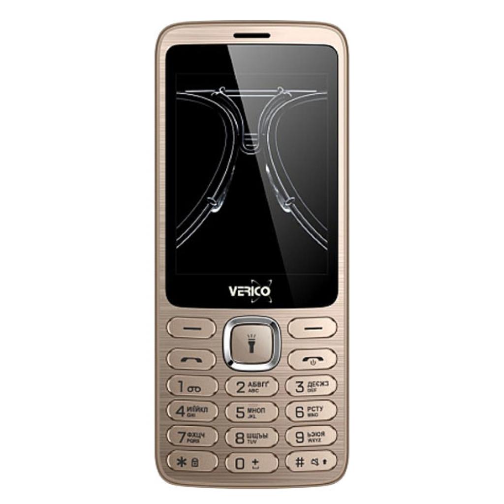 Мобільний телефон Verico Classic C285 Gold (4713095608230) - зображення 1