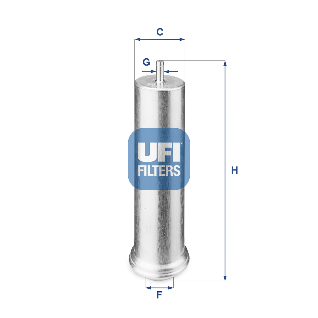 Фільтр паливний UFI 31.851.00 - зображення 1