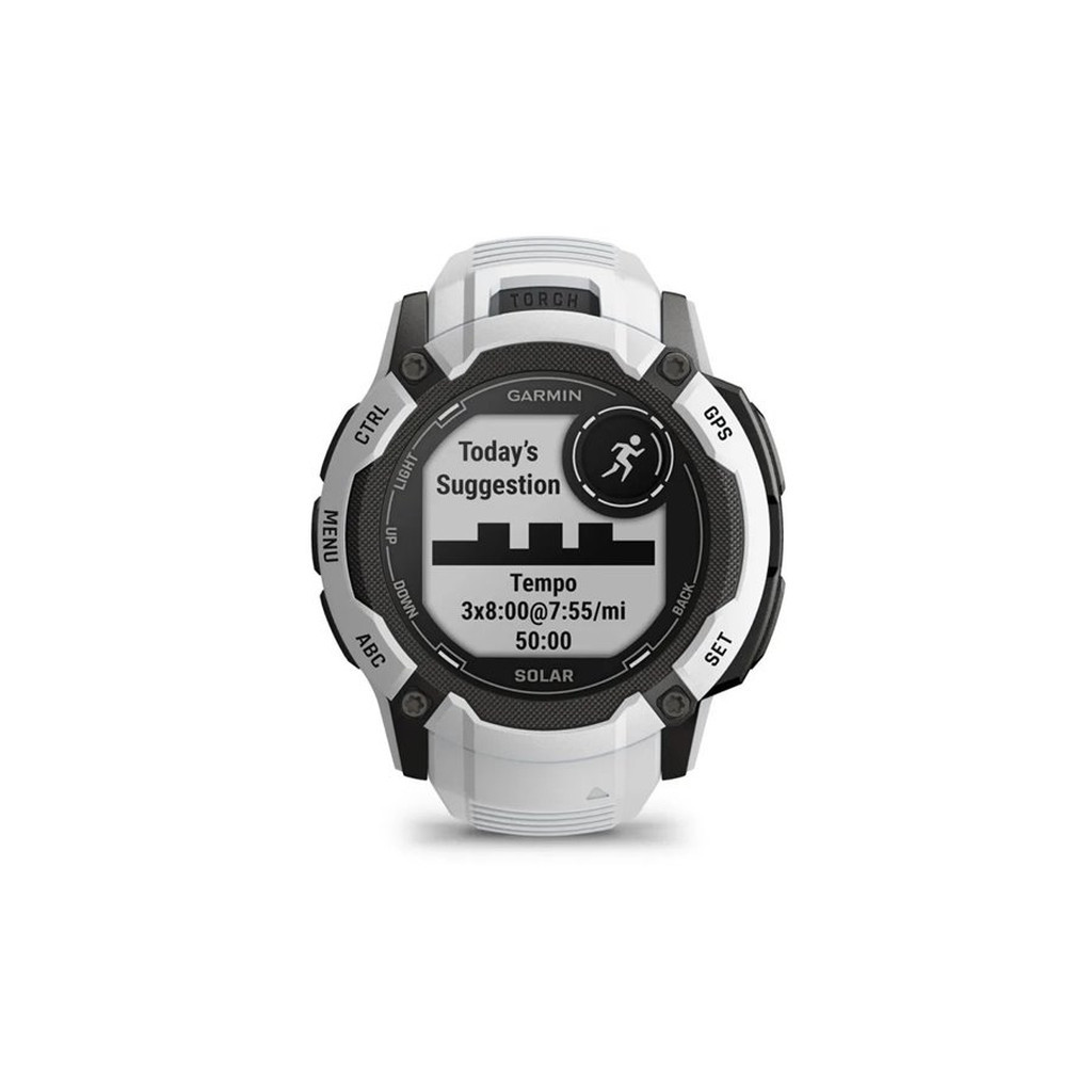 Смарт-годинник Garmin Instinct 2X Solar, Whitestone, GPS (010-02805-04) - изображение 8