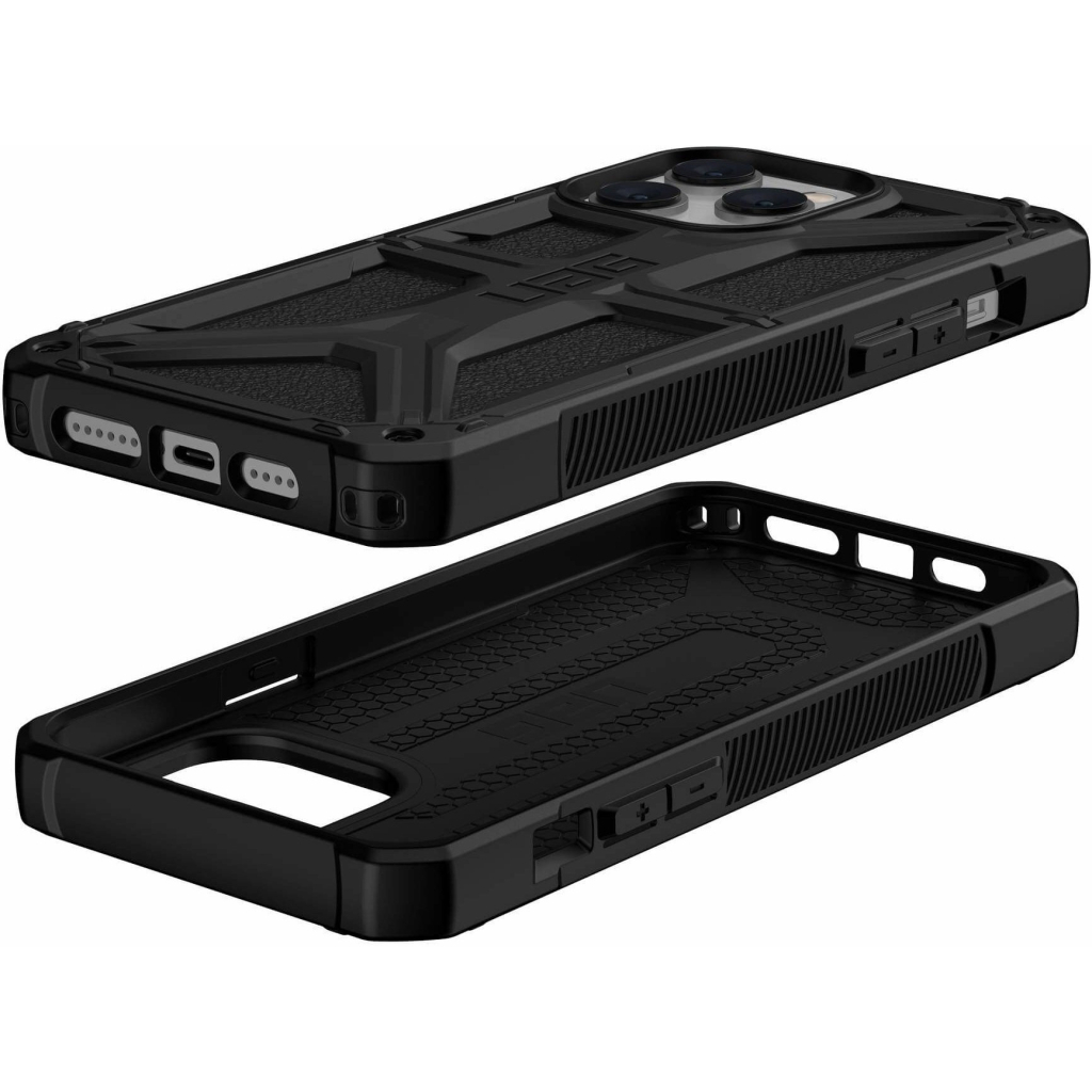 Чохол до мобільного телефона UAG Apple iPhone 14 Pro Max Monarch, Black (114035114040) - зображення 7