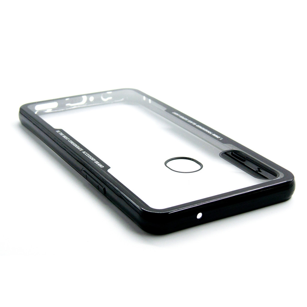 Чохол до мобільного телефона Dengos TPU Samsung Galaxy A20s (black frame) (DG-TPU-TRP-26) - зображення 3