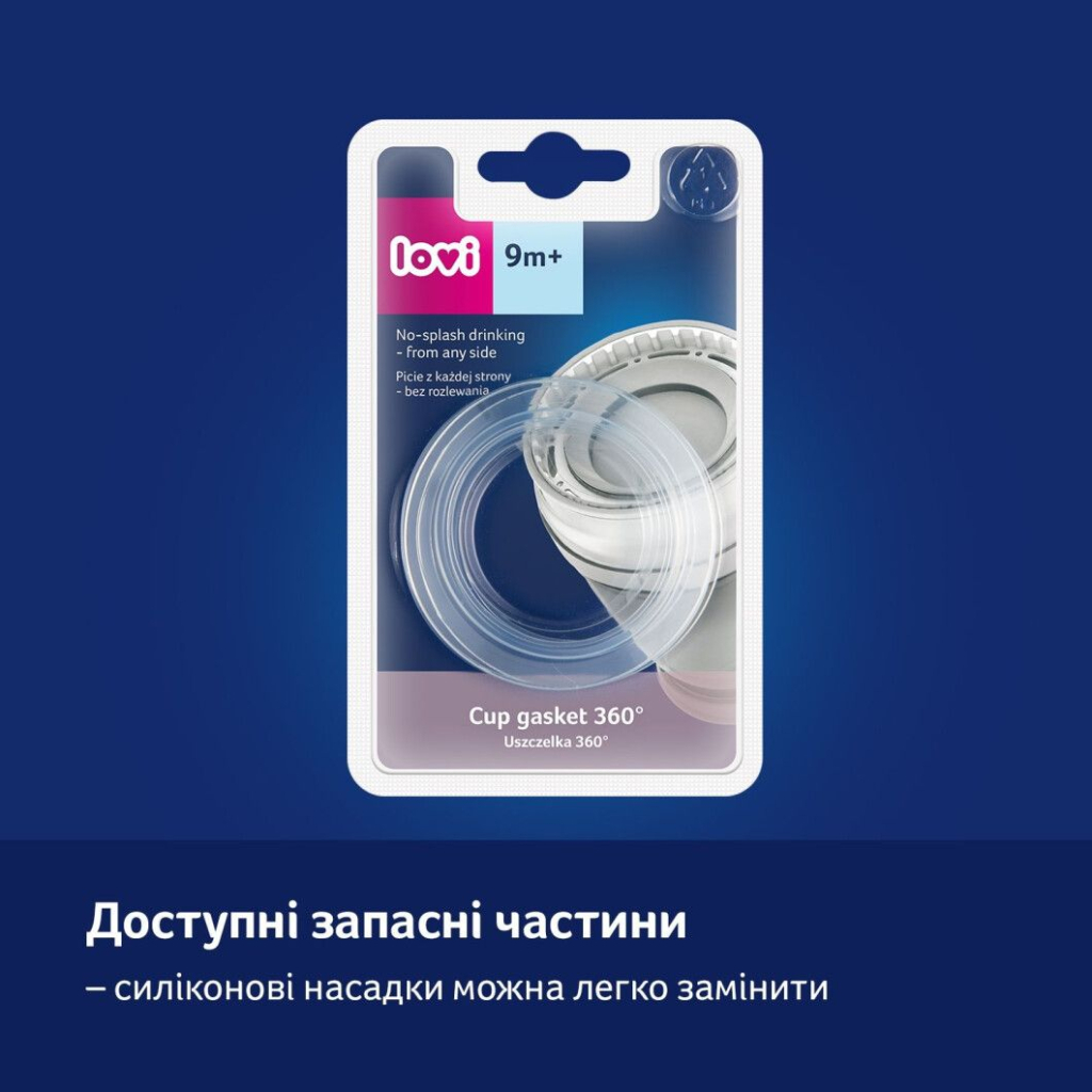 Поїльник-непроливайка Lovi 360 250 мл Night&Day Rabbit (1/610) - зображення 11