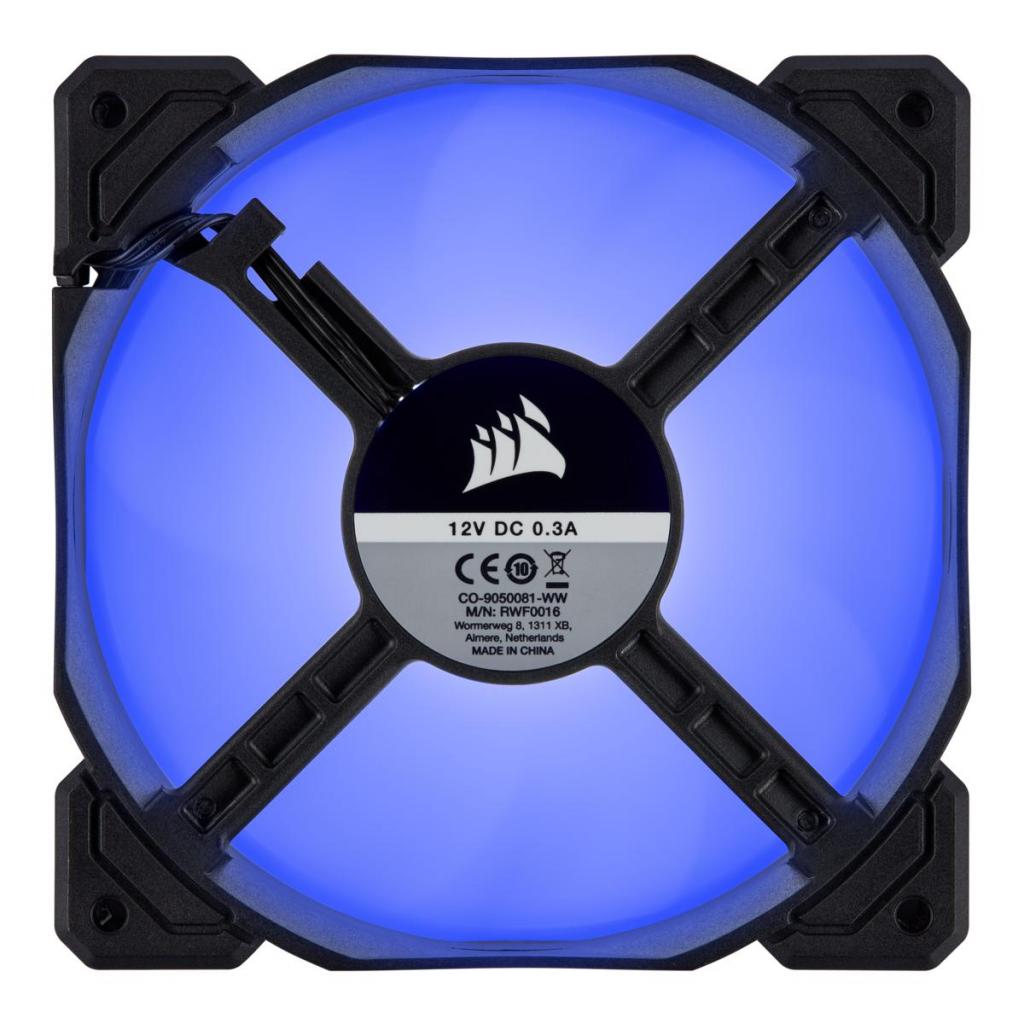 Кулер до корпусу Corsair AF120 LED (2018) Blue (CO-9050081-WW) - зображення 4