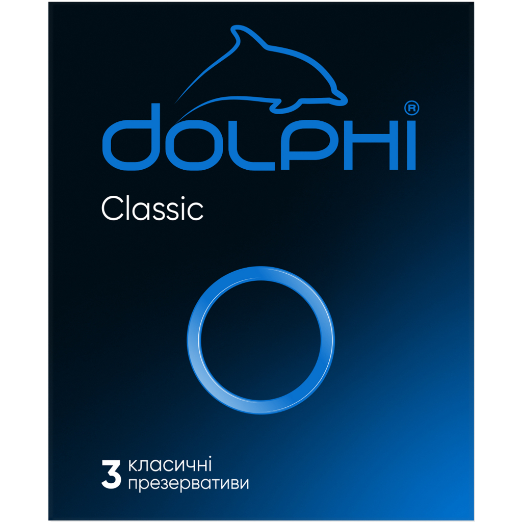 Презервативи Dolphi Classic 3 шт. (4820144770494) - зображення 1