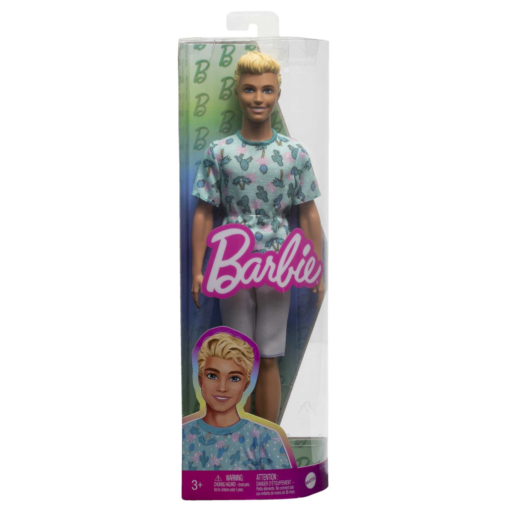 Лялька Barbie Fashionistas Кен у футболці з кактусами (HJT10) - зображення 5