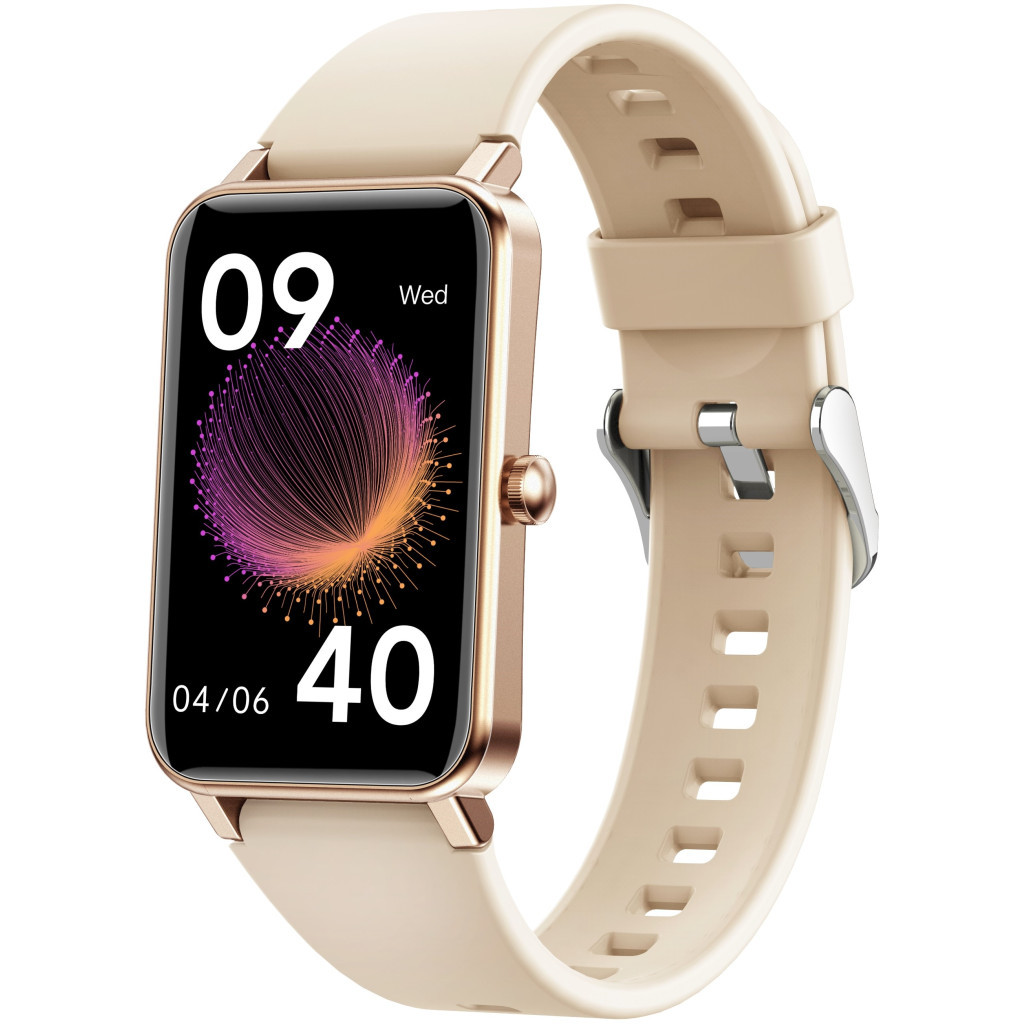 Смарт-годинник Globex Smart Watch Fit (Gold) - зображення 1