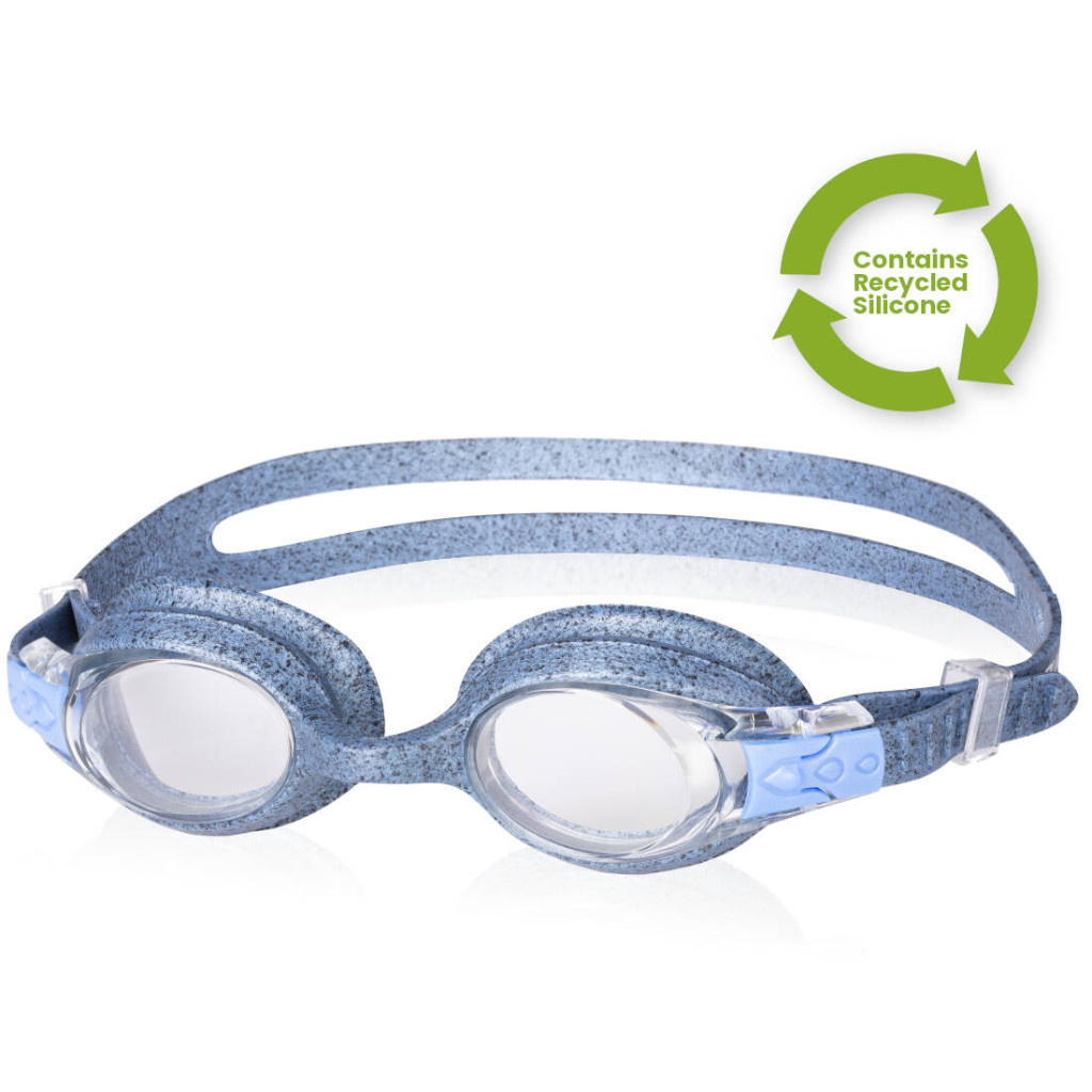 Окуляри для плавання Aqua Speed Amari Reco 041-10 60514 сріблясто-сірий OSFM (5905718605149) - зображення 1