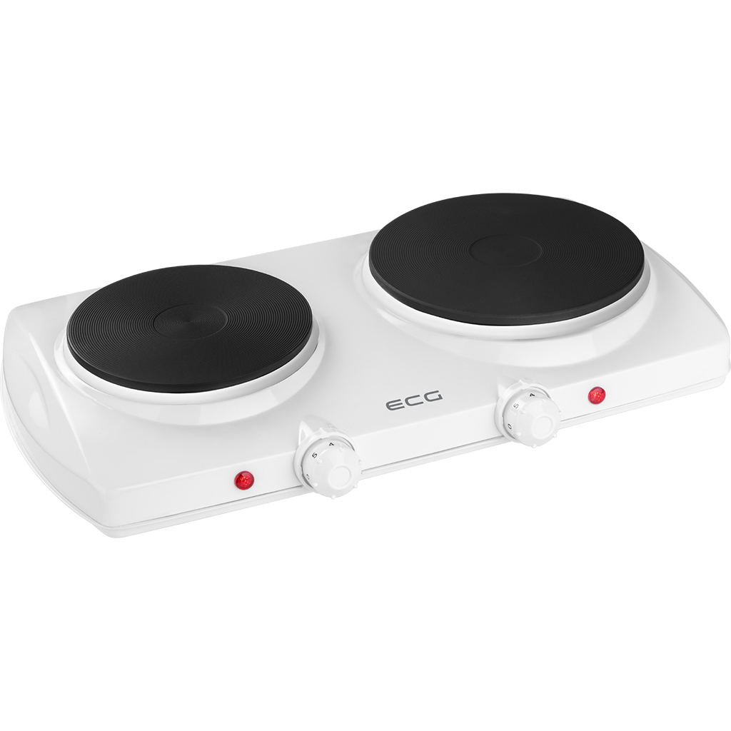 Настільна плита ECG EV 2512 White - зображення 2