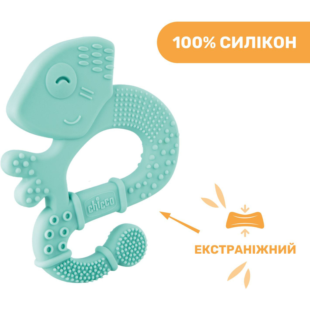 Прорізувач Chicco Ігуана блакитний (28110.20) - изображение 3