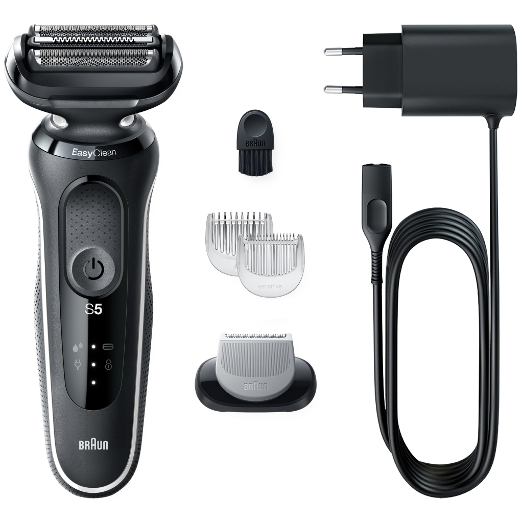 Електробритва Braun Series 5 51-W1600s BLACK / WHITE - зображення 1