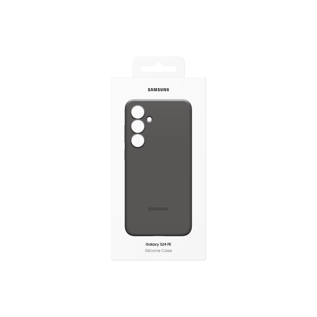 Чохол до мобільного телефона Samsung Galaxy S24 FE (S721) Silicone Case black (EF-PS721CBEGWW) - зображення 6