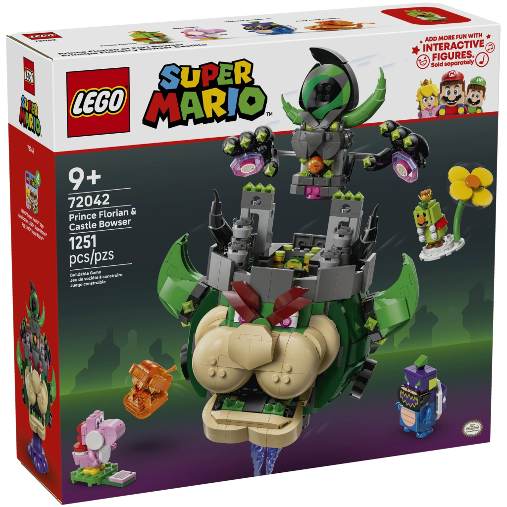Конструктор LEGO Super Mario Prince Florian & Castle Bowser (72042) - зображення 1