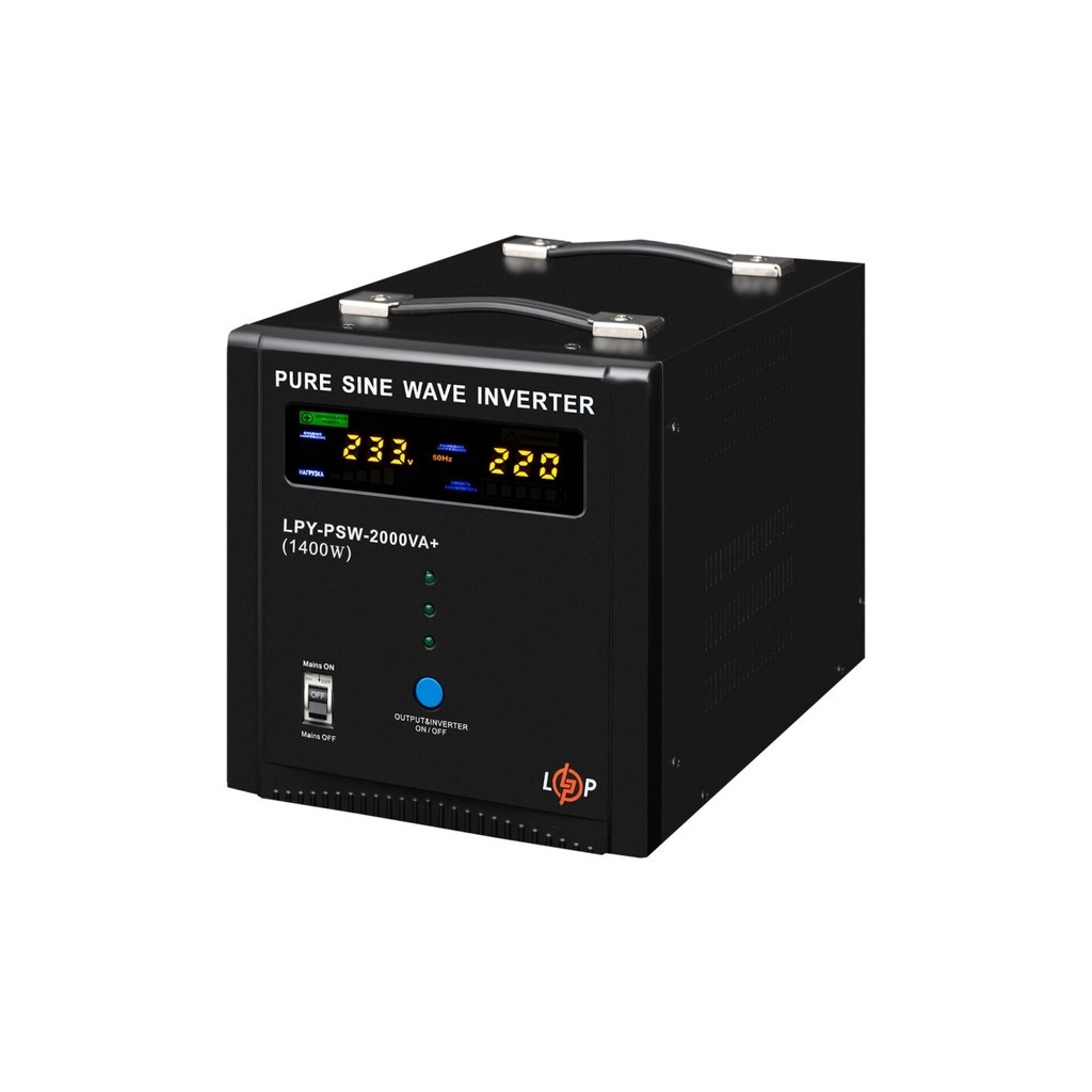 Пристрій безперебійного живлення LogicPower LPY- PSW-2000VA+ (1400W) (22873) - зображення 4