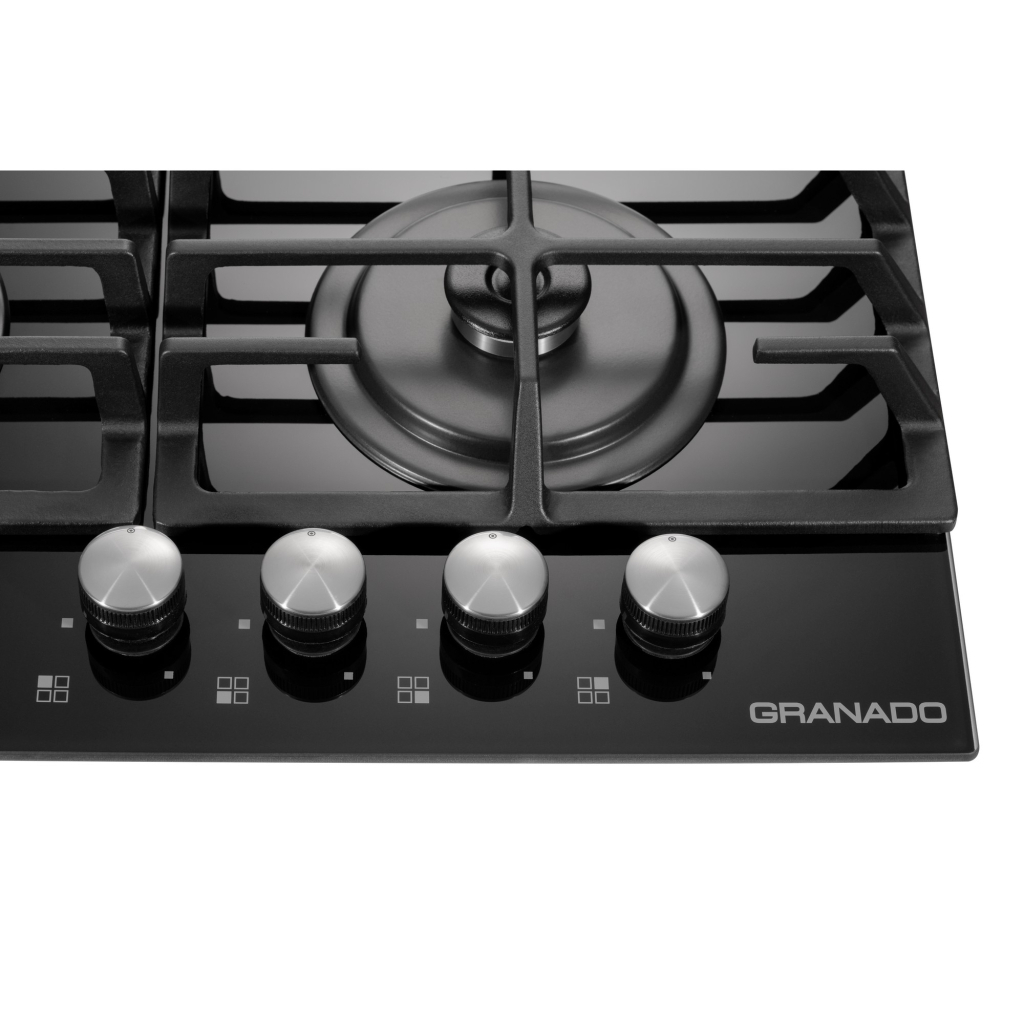 Варочна поверхня GRANADO GGH 62-104 black glass (GGH2621041) - зображення 2