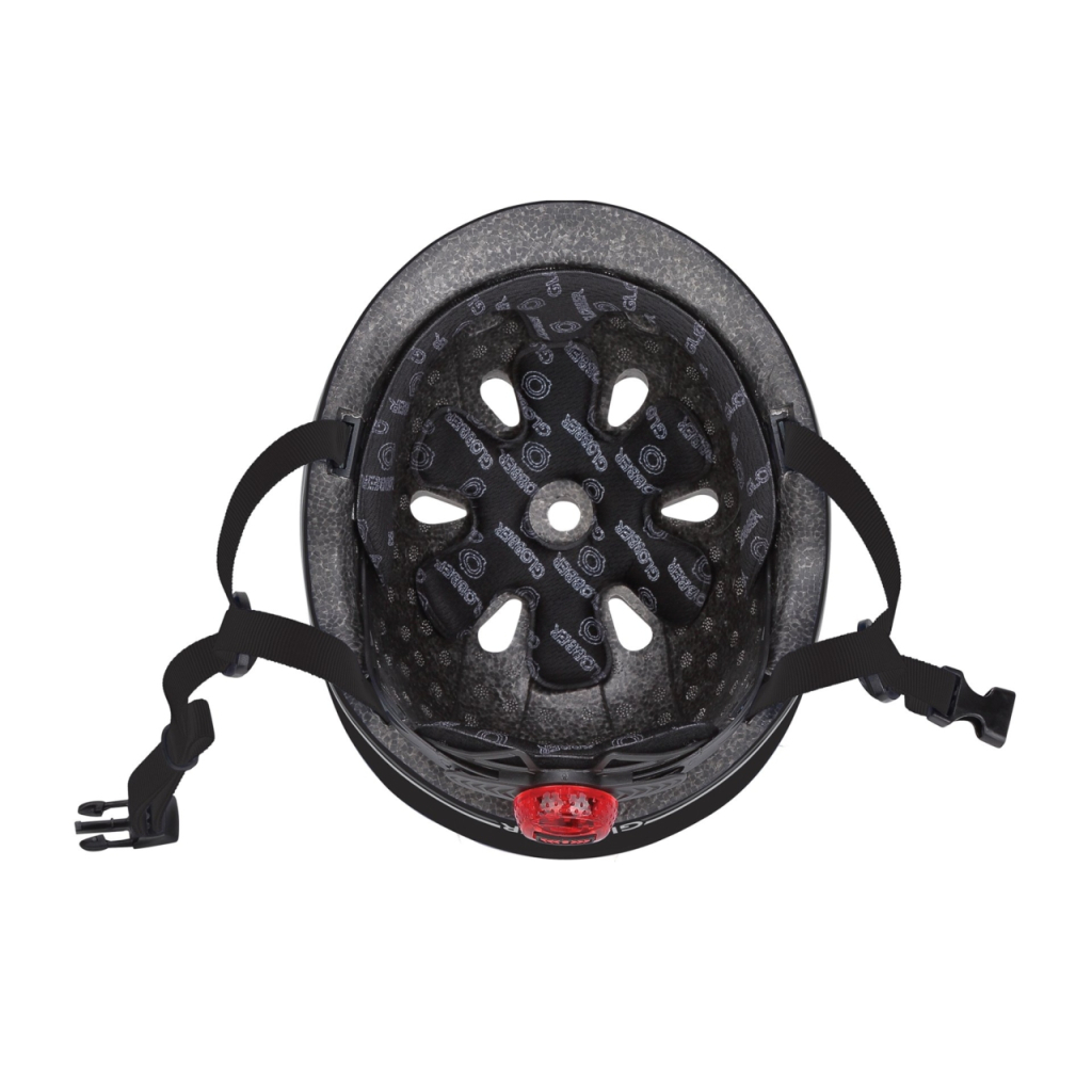 Шолом Globber Go up lights 45-51см чорний, з ліхтариком (506-120) - изображение 4