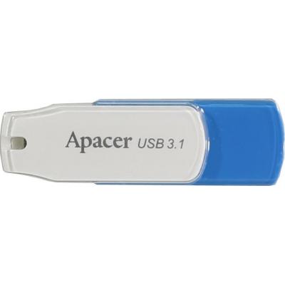 USB флеш накопичувач Apacer 64GB AH357 Blue USB 3.1 (AP64GAH357U-1) - зображення 1