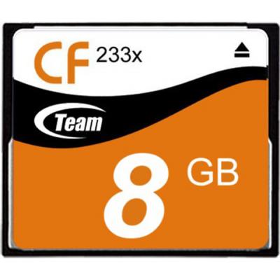 Карта пам'яті Team Compact Flash 8GB 233x (TCF8G23301) - зображення 1