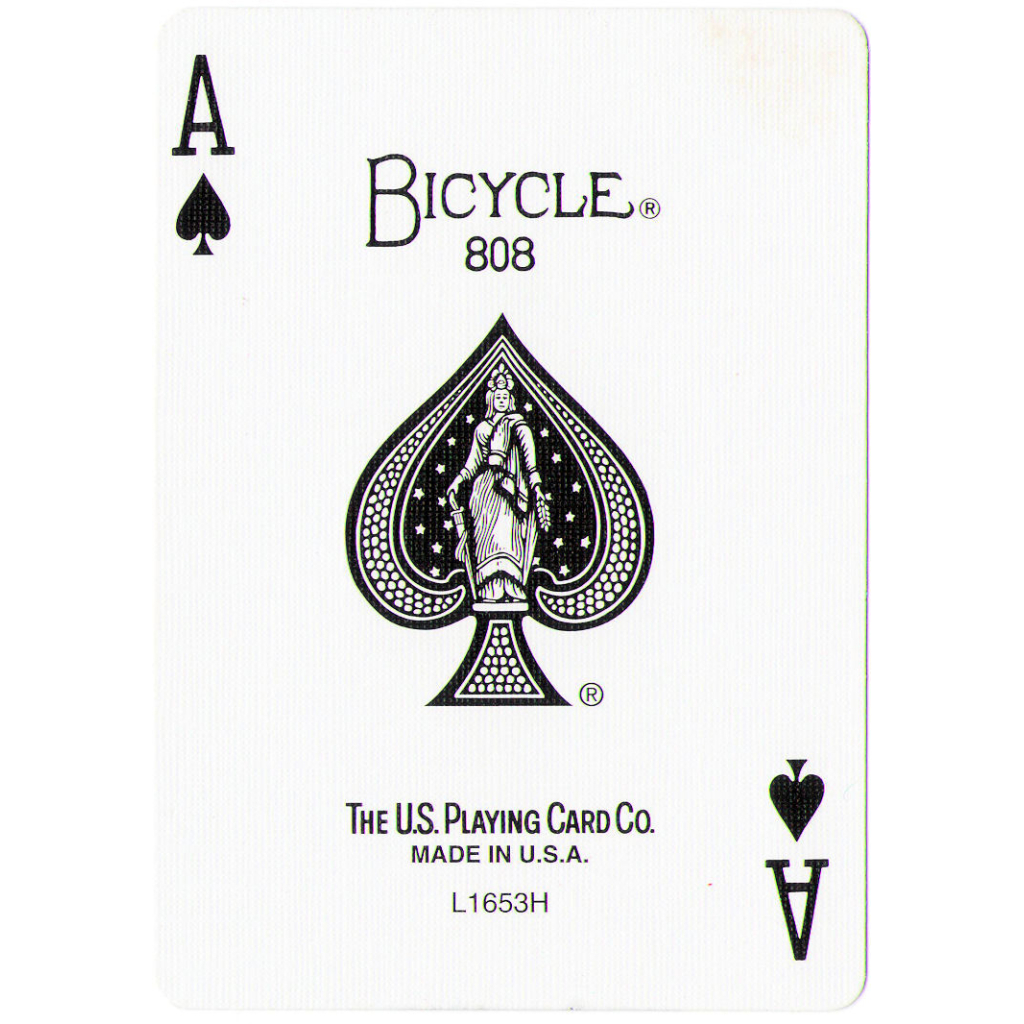 Гральні карти Bicycle League Back Standard Index (red, blue) (00808) - зображення 5