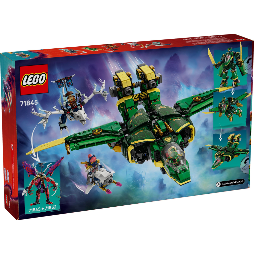 Конструктор LEGO NINJAGO Реактивний робот Ллойда (71845) - зображення 9