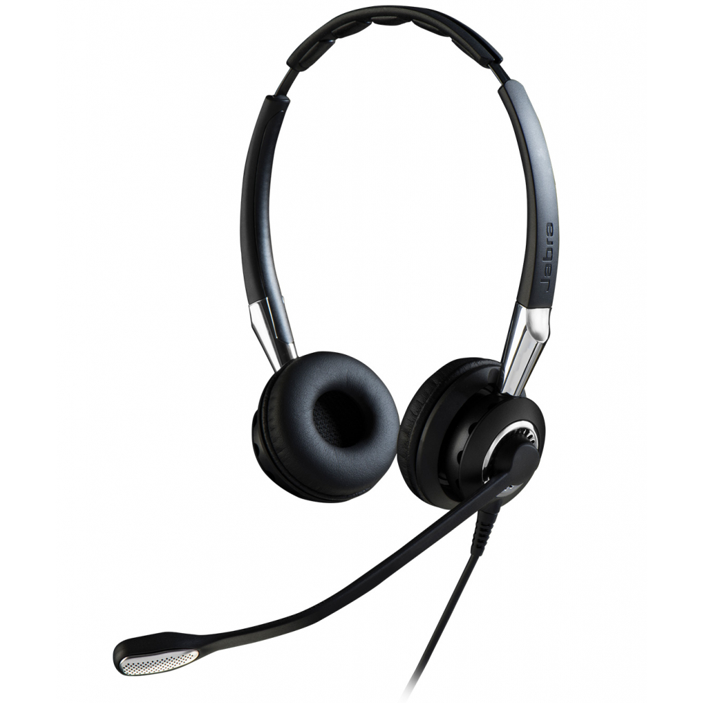 Навушники Jabra BIZ 2400 II Duo QD MS (2489-820-209) - зображення 1