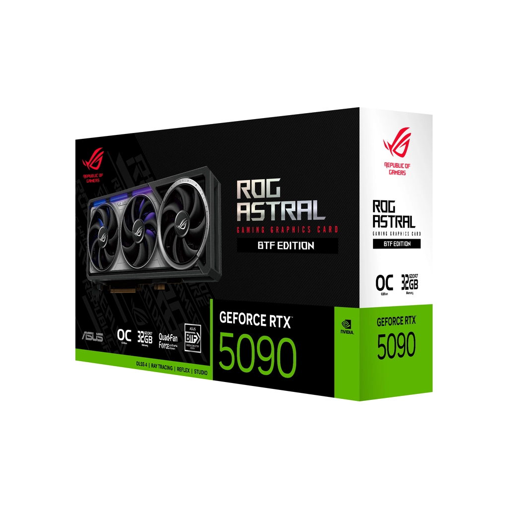 Відеокарта ASUS GeForce RTX5090 32GB ROG ASTRAL BTF OC GAMING (ROG-ASTRAL-RTX5090-O32G-BTF-GAMING) - зображення 9