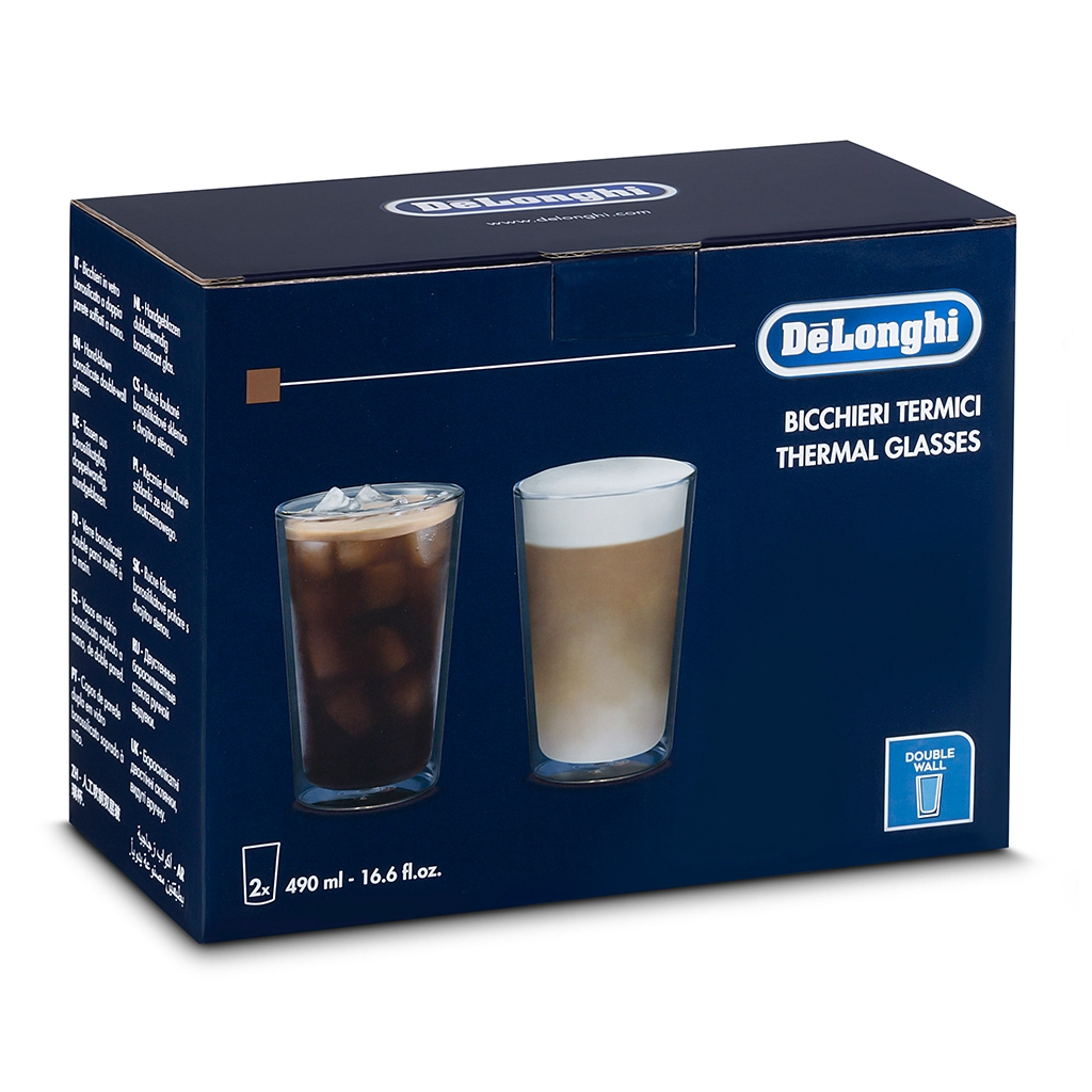 Набір склянок DeLonghi Drinks 480 мл 2 шт (AS00001404) - изображение 3
