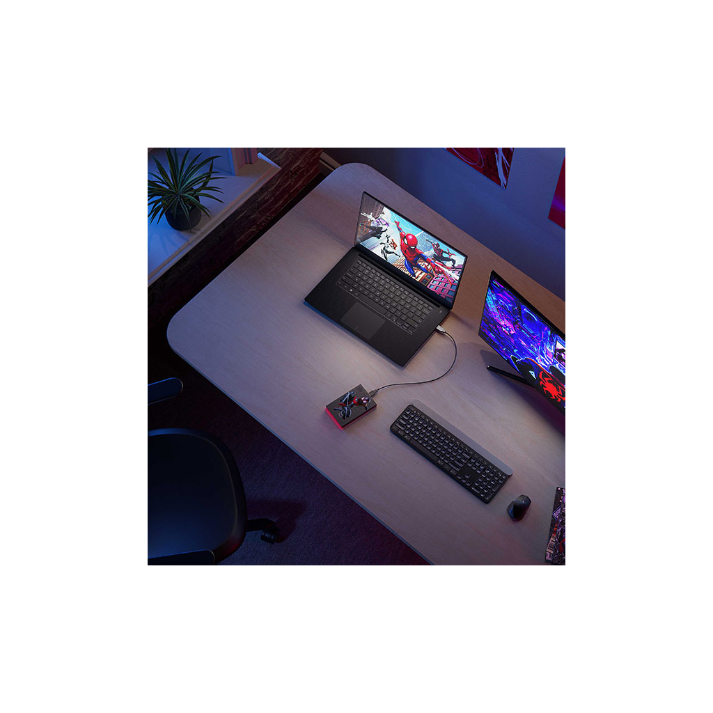 Зовнішній жорсткий диск 2.5" 2TB Miles Morales FireCuda Gaming Drive Seagate (STKL2000419) - зображення 5