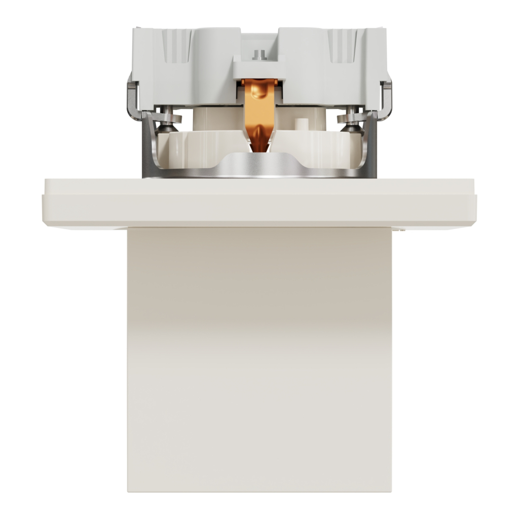 Розетка Schneider Electric ASFORA з кришкою, крем (EPH3100123) - изображение 5