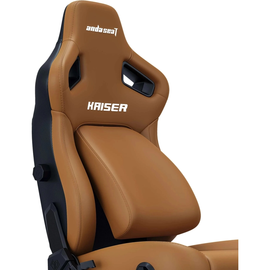 Крісло ігрове Anda Seat Kaiser 4 PVC Size XL Brown (AD12YDDC-XLL-20-K-PV/C) - зображення 7